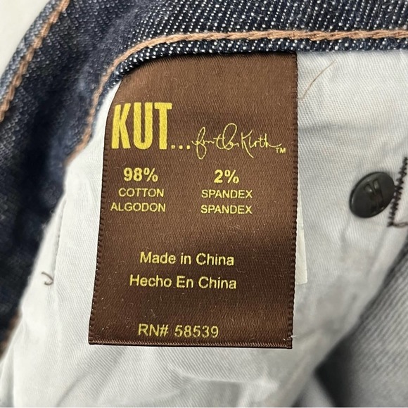 KUT FROM THE KLOTH High Rise Flare Leg High Rise Jeans, Size 10 - Picture 3 of 13